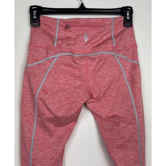 Free People Movement You're A Peach Coral Leggings Size XS (0/2) - Picture 8 of 11